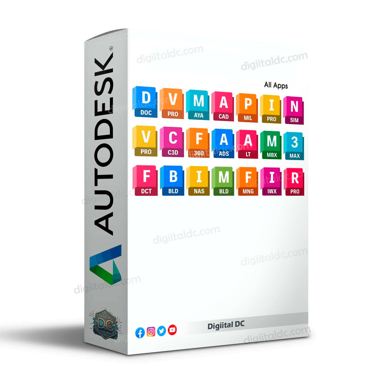 autodesk marca de agua Mockups Autodesk Apps 2026 - Licencia Original 1 Año - Image 1